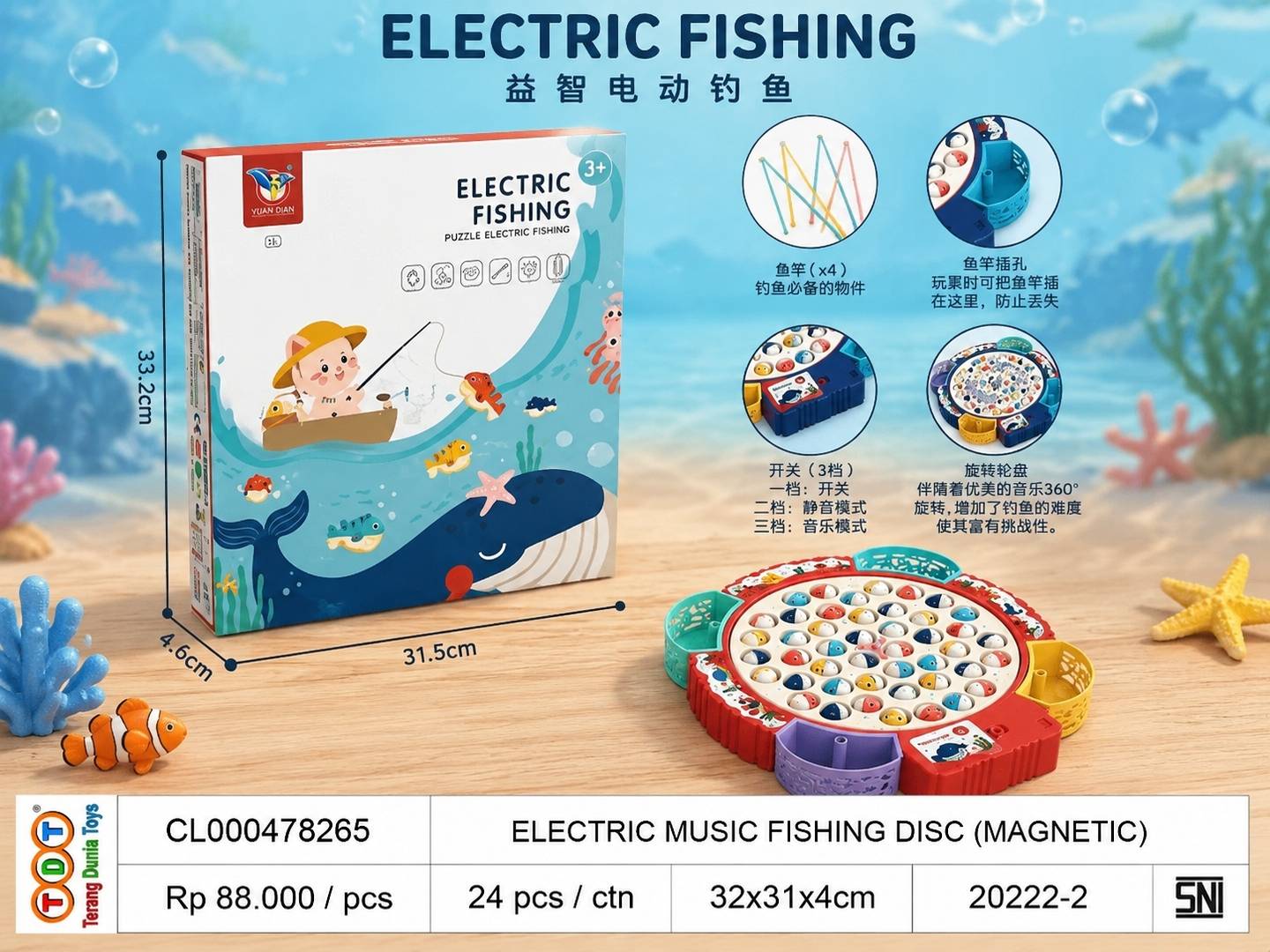 ELECTRIC MUSIC FISHI
