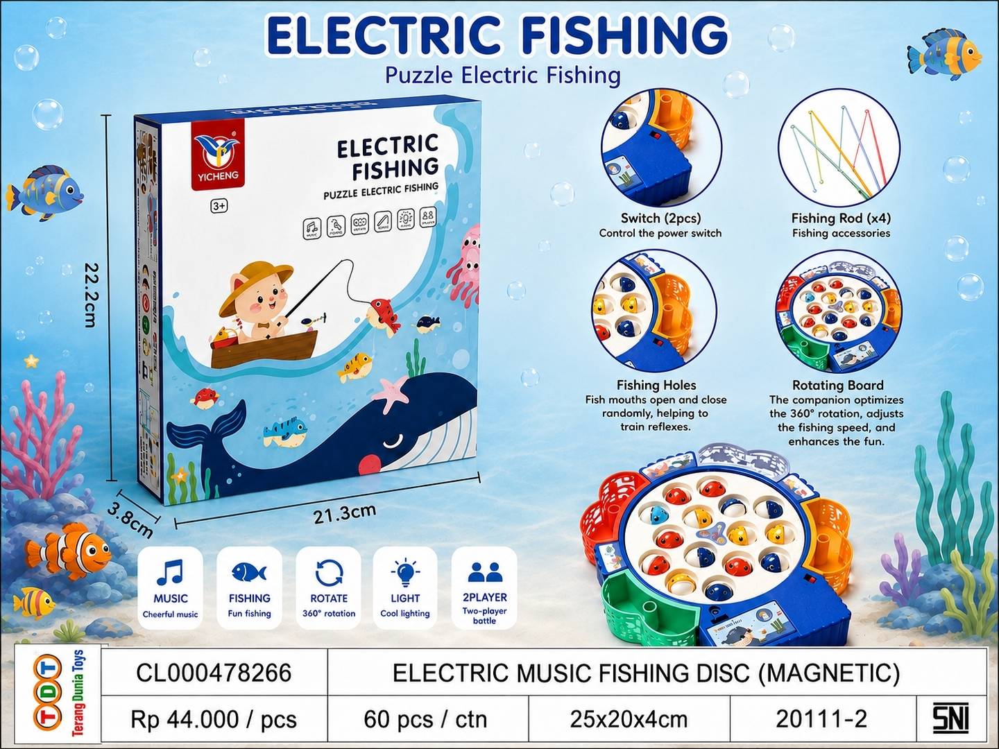 ELECTRIC MUSIC FISHI
