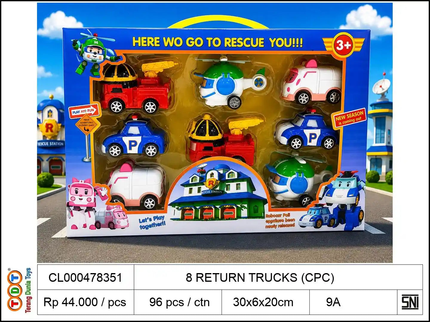 8 RETURN TRUCKS (CPC)