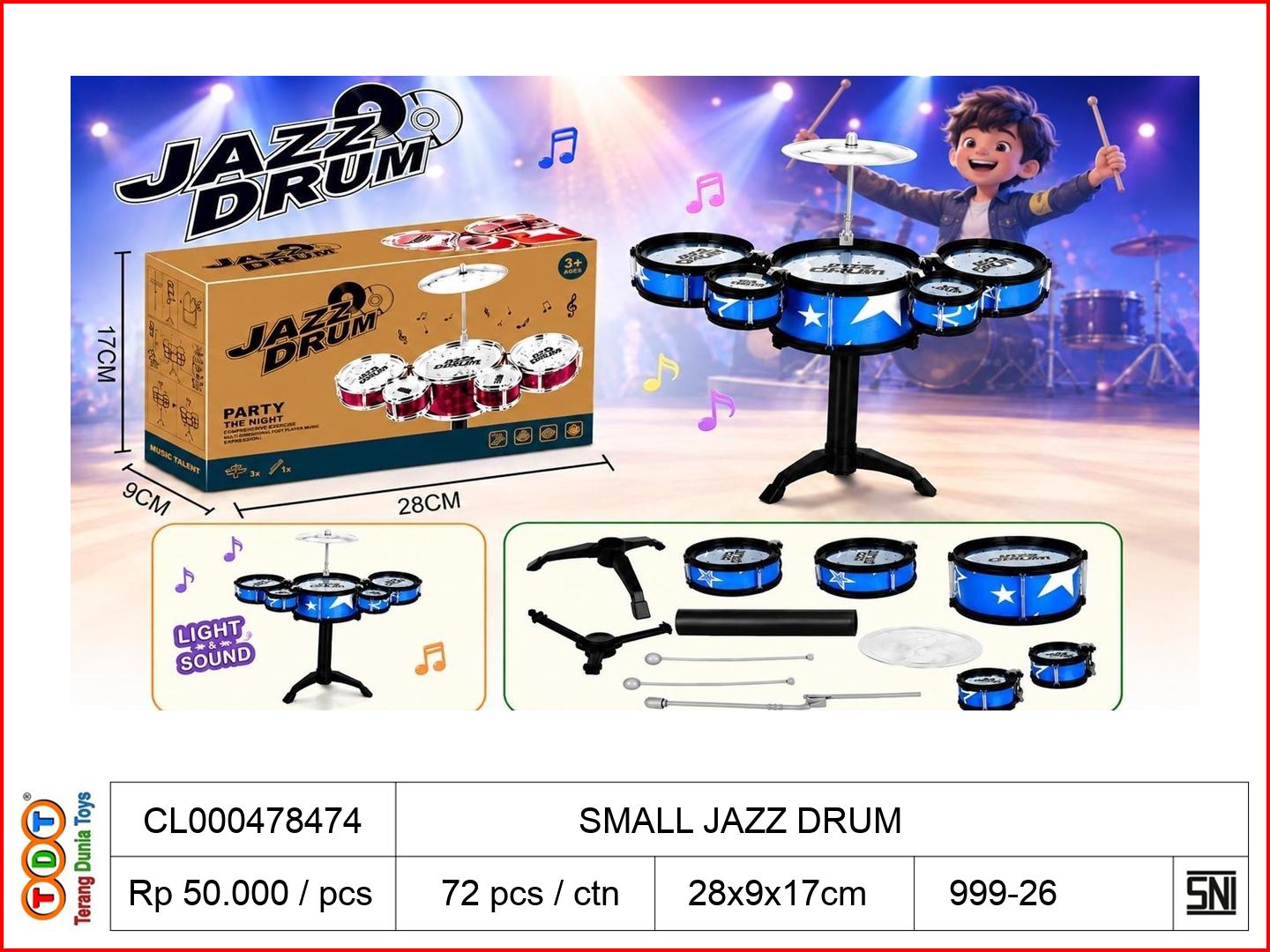 SMALL JAZZ DRUM