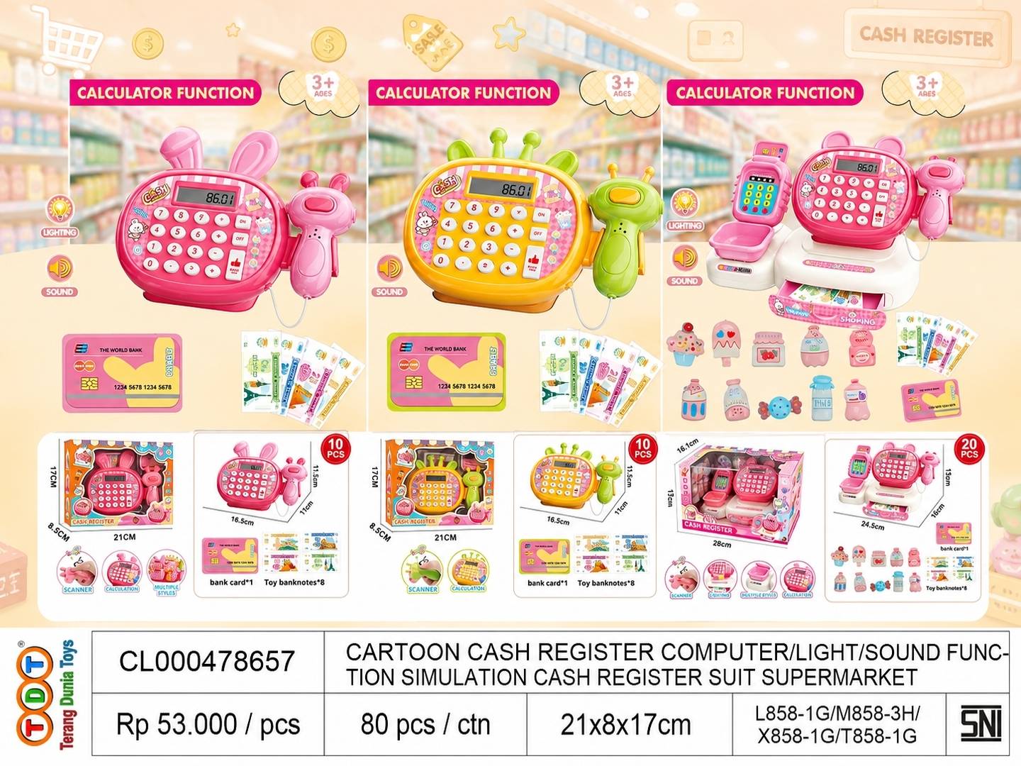 CARTOON CASH REGISTE