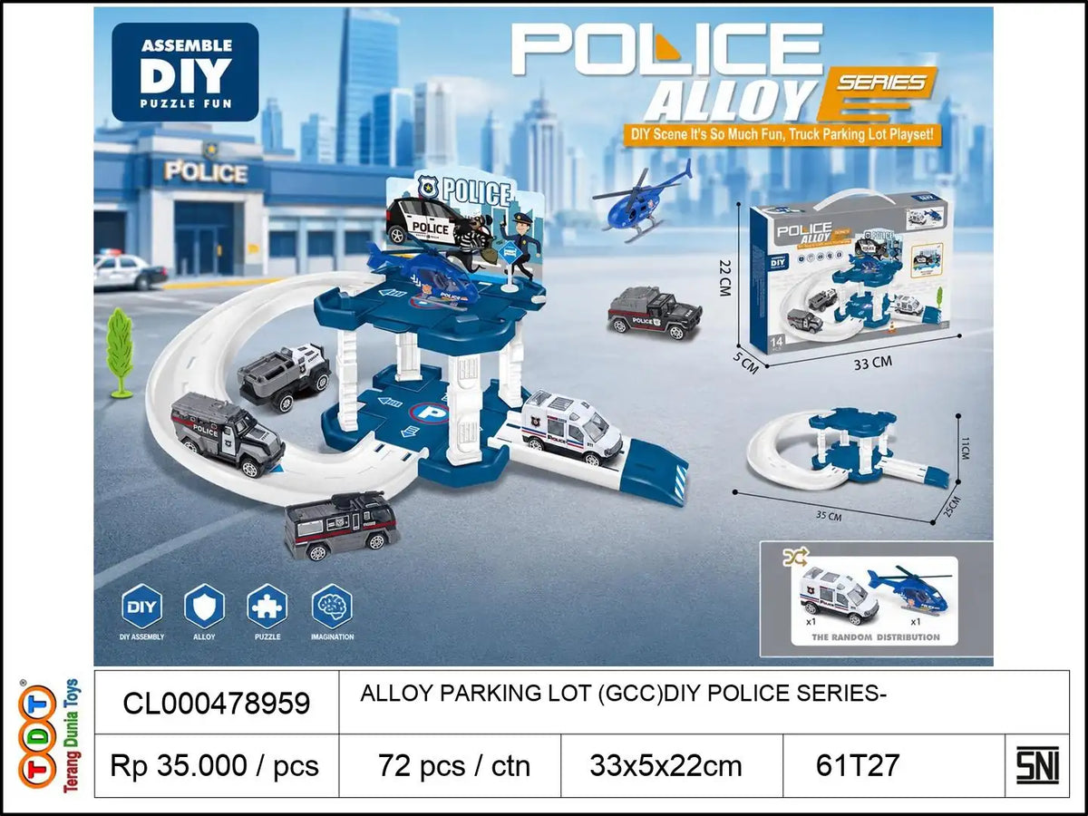 ALLOY PARKING LOT (GCC)DIY POLICE SERIES