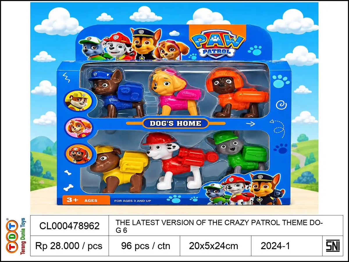 THE LATEST VERSION OF THE CRAZY PATROL THEME DOG 6