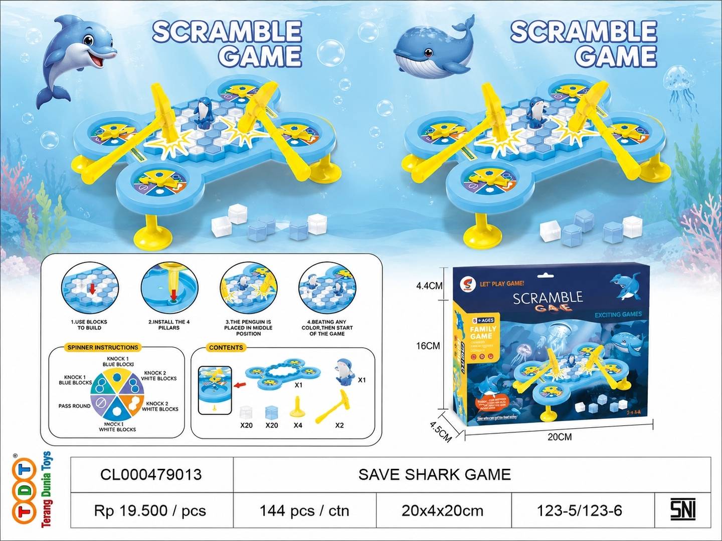 SAVE SHARK GAME