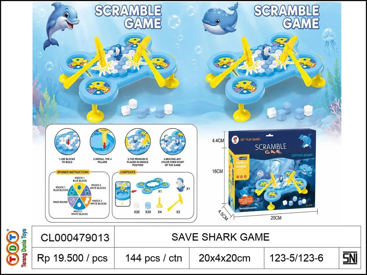 SAVE SHARK GAME