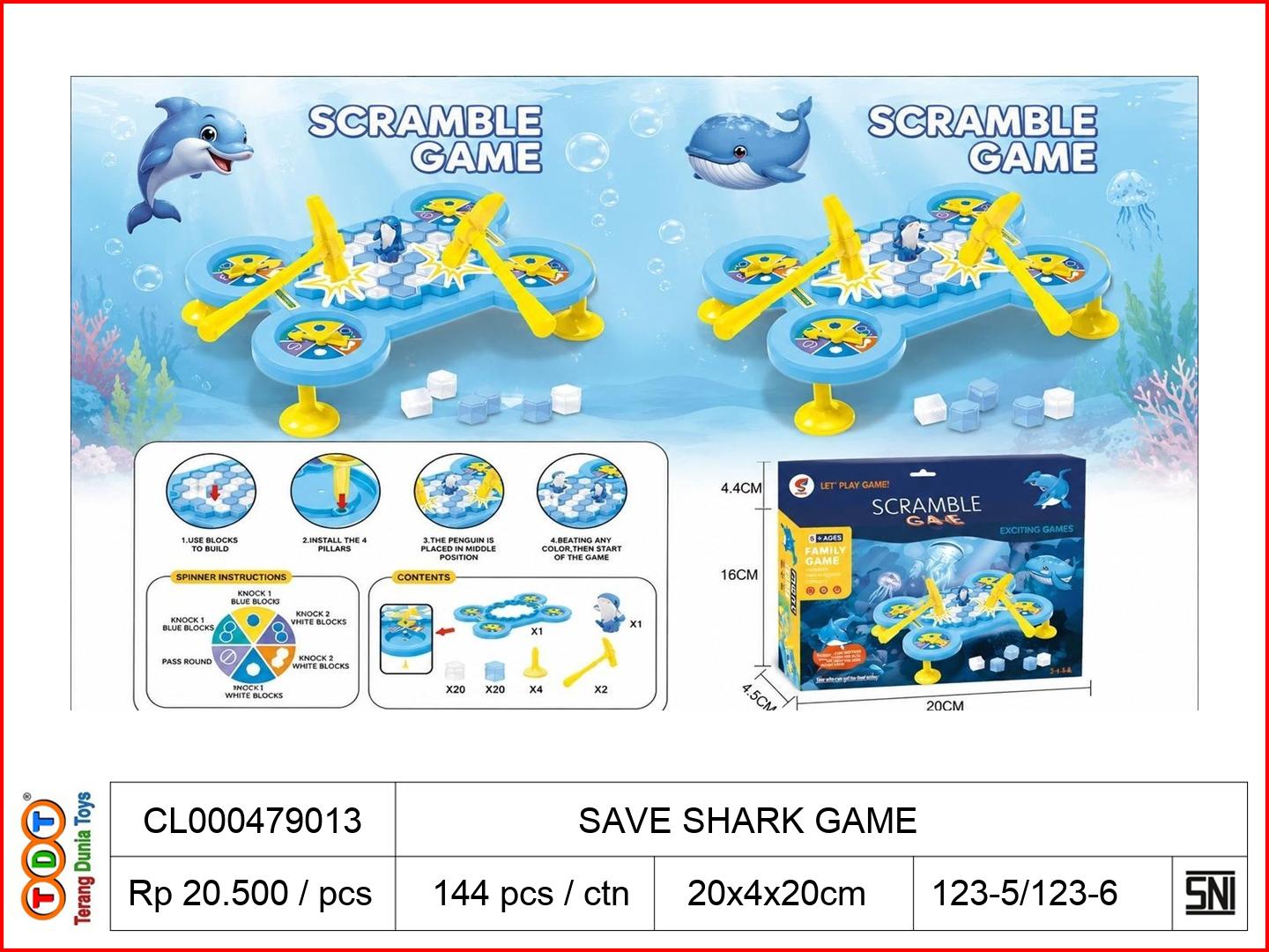SAVE SHARK GAME