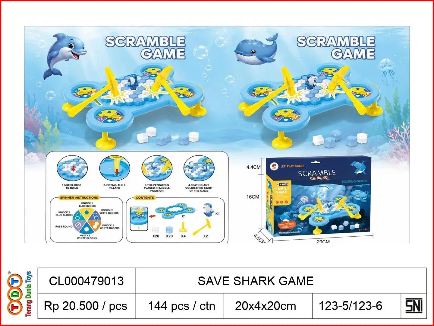 SAVE SHARK GAME