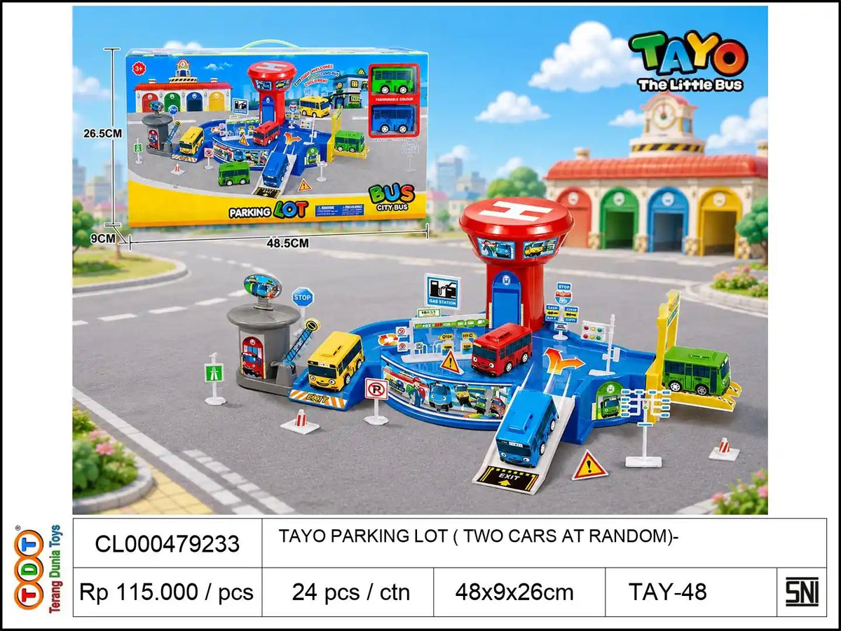 TAYO PARKING LOT (WITH TWO CARS AT RANDOM)