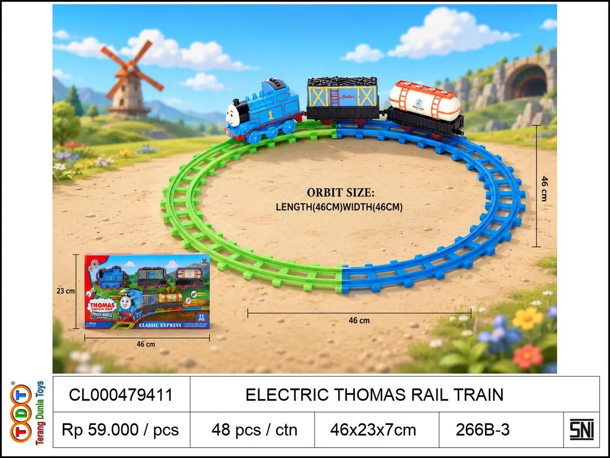 ELECTRIC THOMAS RAIL TRAIN