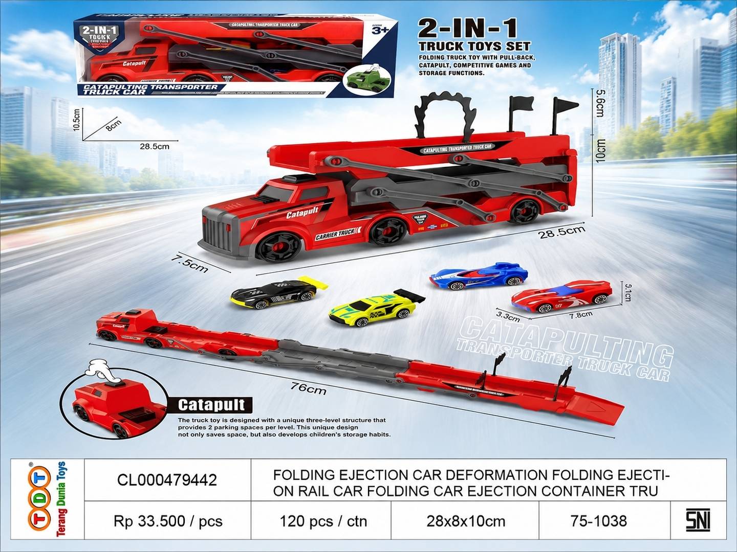 FOLDING EJECTION CAR