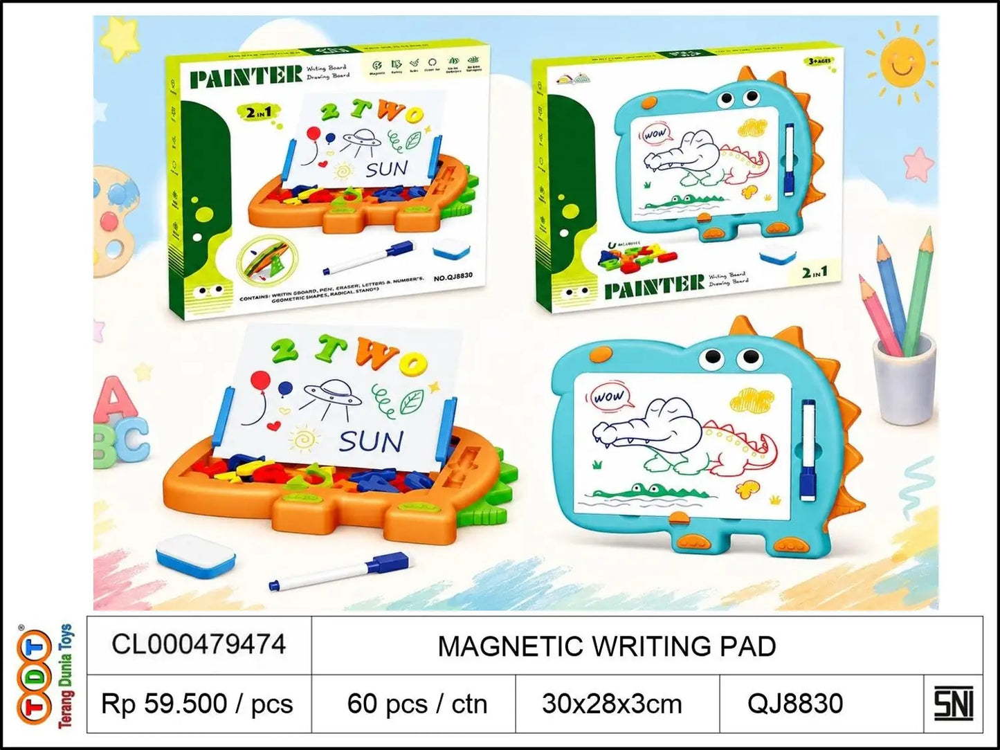 MAGNETIC WRITING PAD