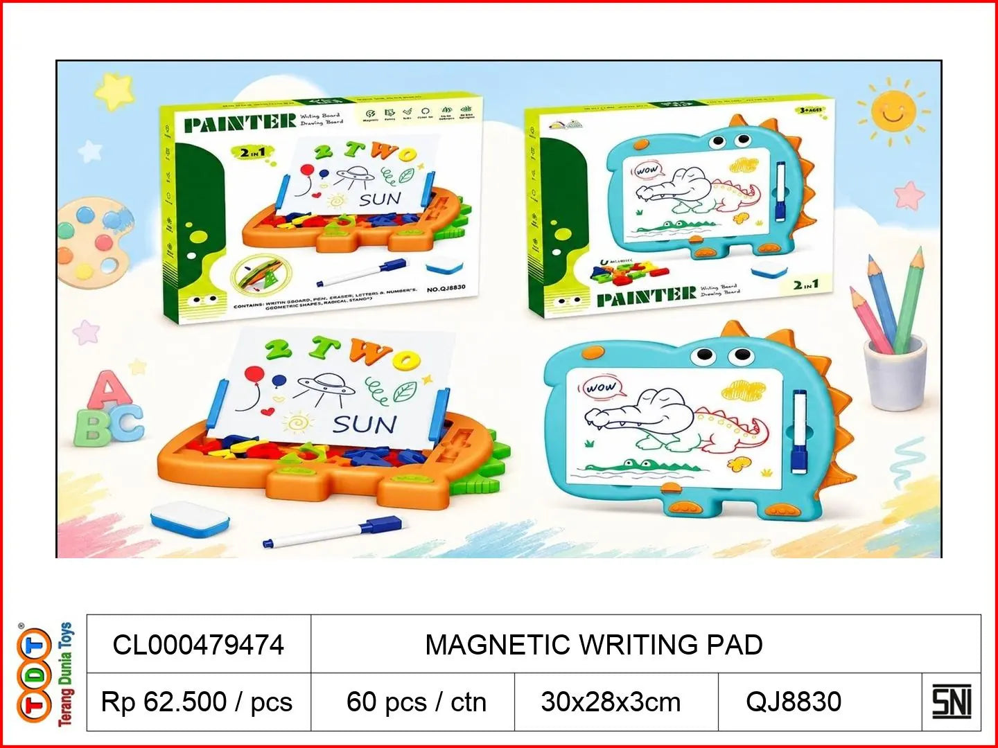 MAGNETIC WRITING PAD