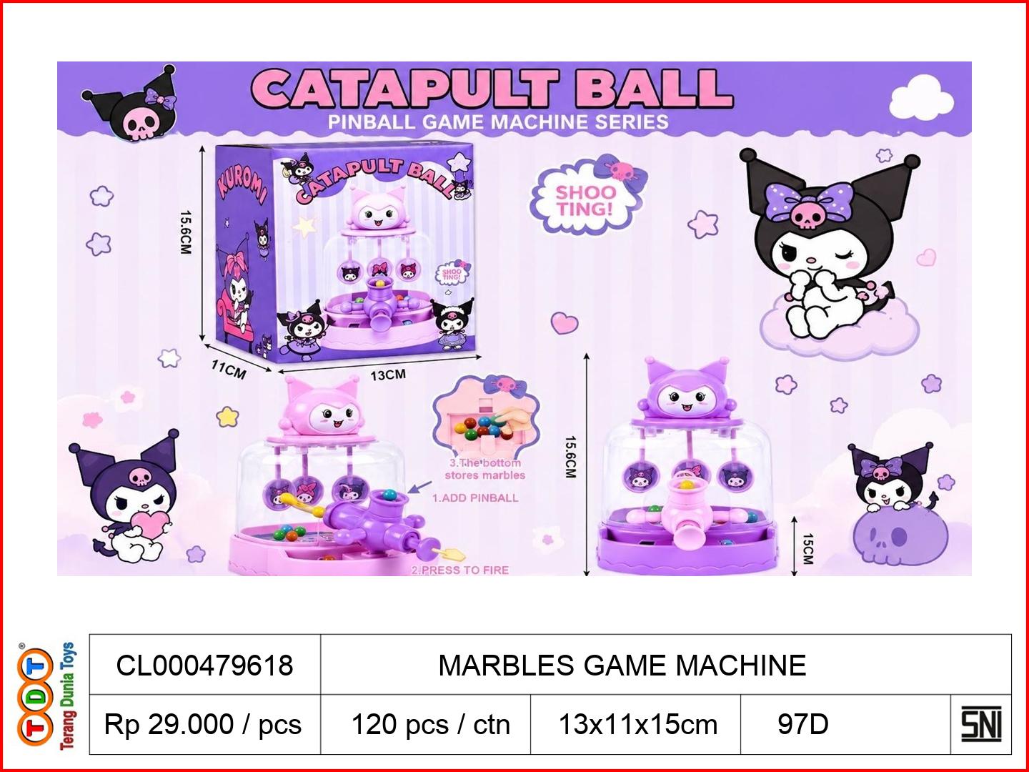 MARBLES GAME MACHINE