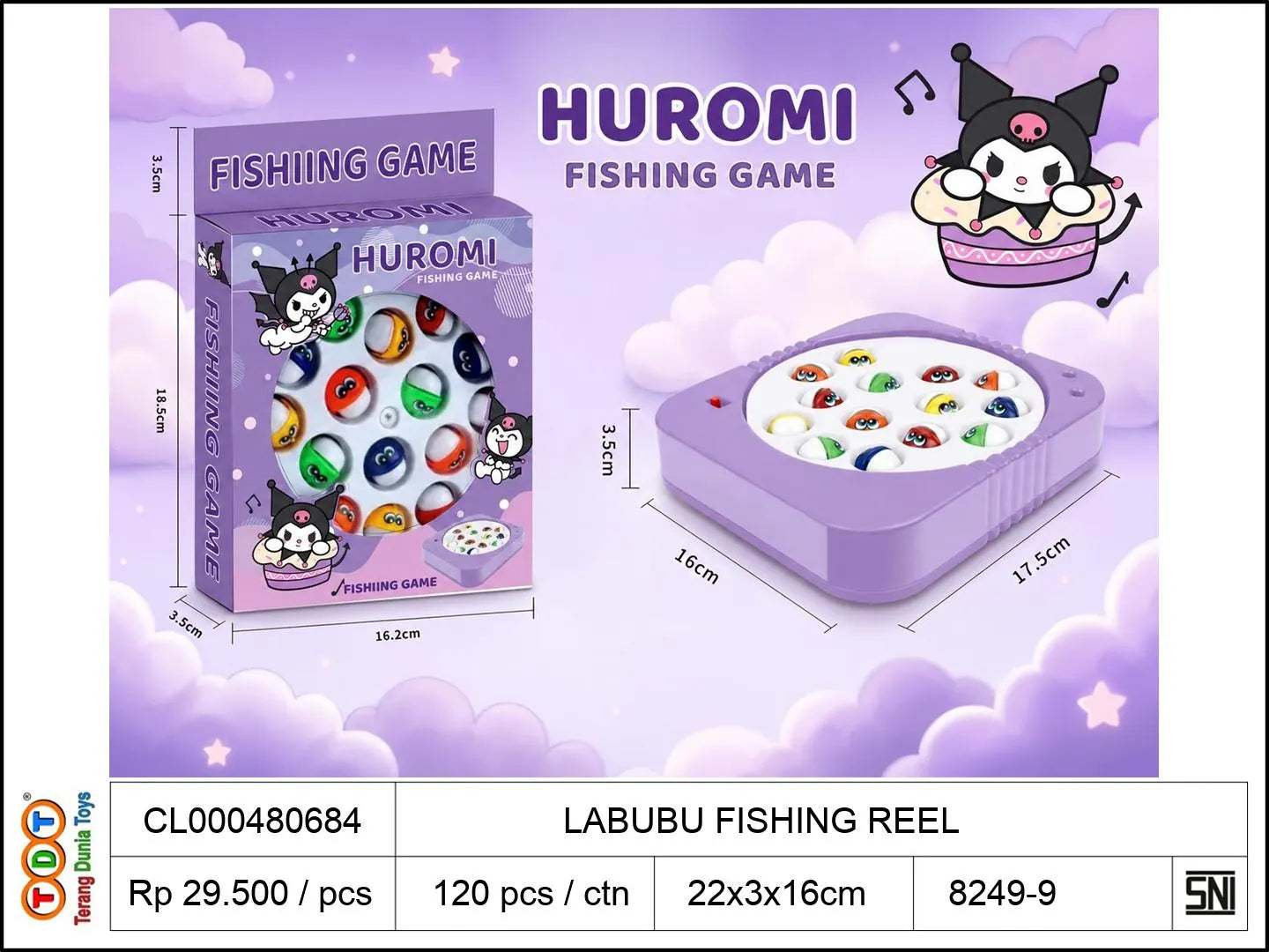 LABUBU FISHING REEL