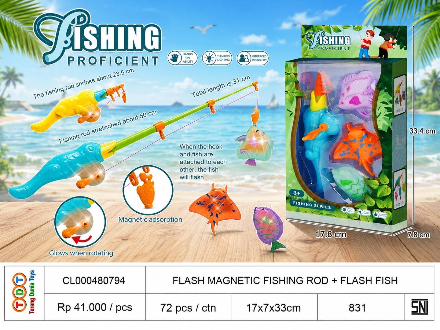FLASH MAGNETIC FISHI