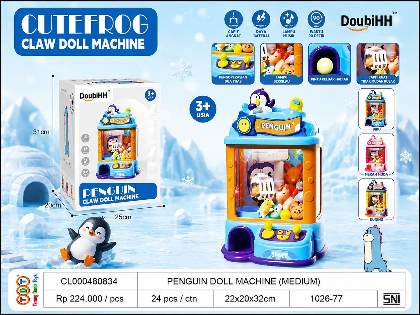 PENGUIN DOLL MACHINE