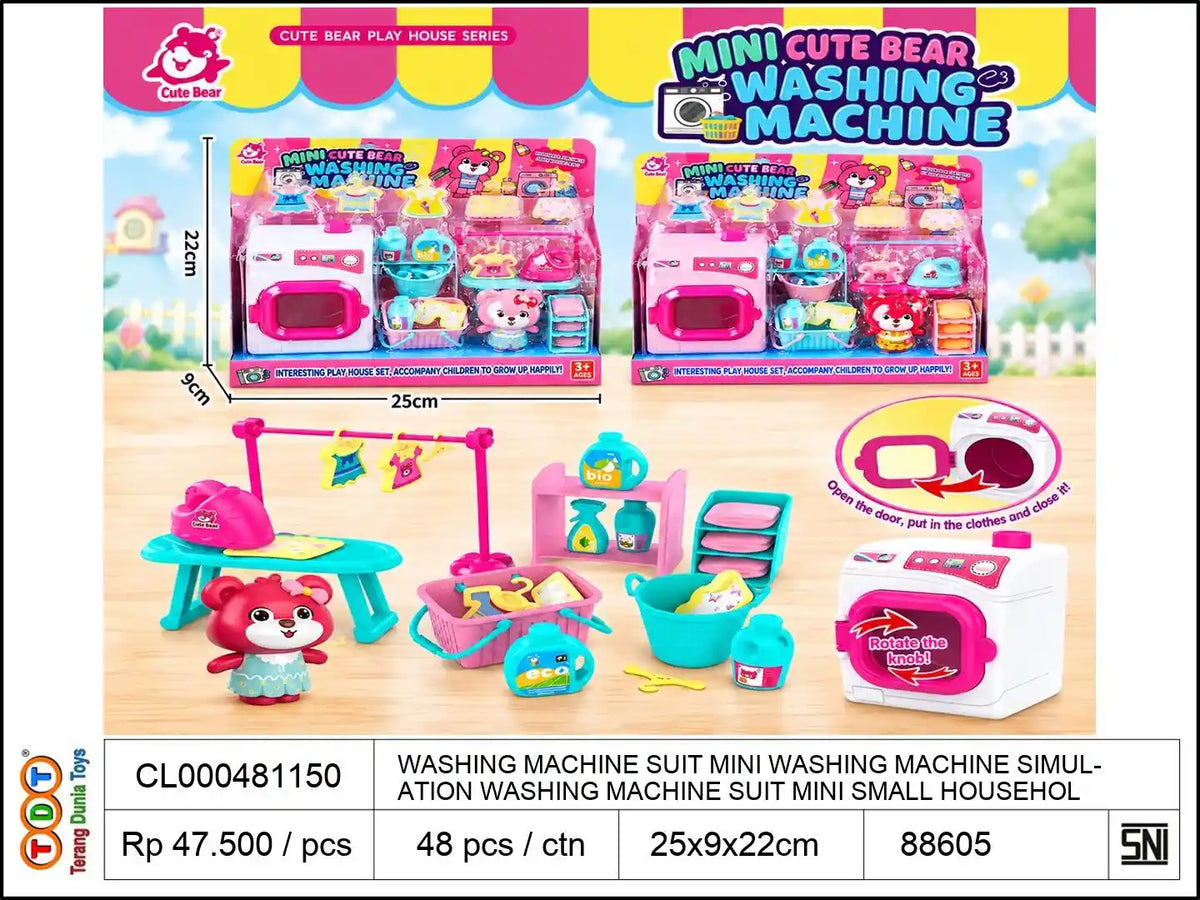 WASHING MACHINE SUIT MINI WASHING MACHINE SIMULATION WASHING MACHINE SUIT MINI SMALL HOUSEHOLD APPLIANCES HOUSE WASHING MACHINE