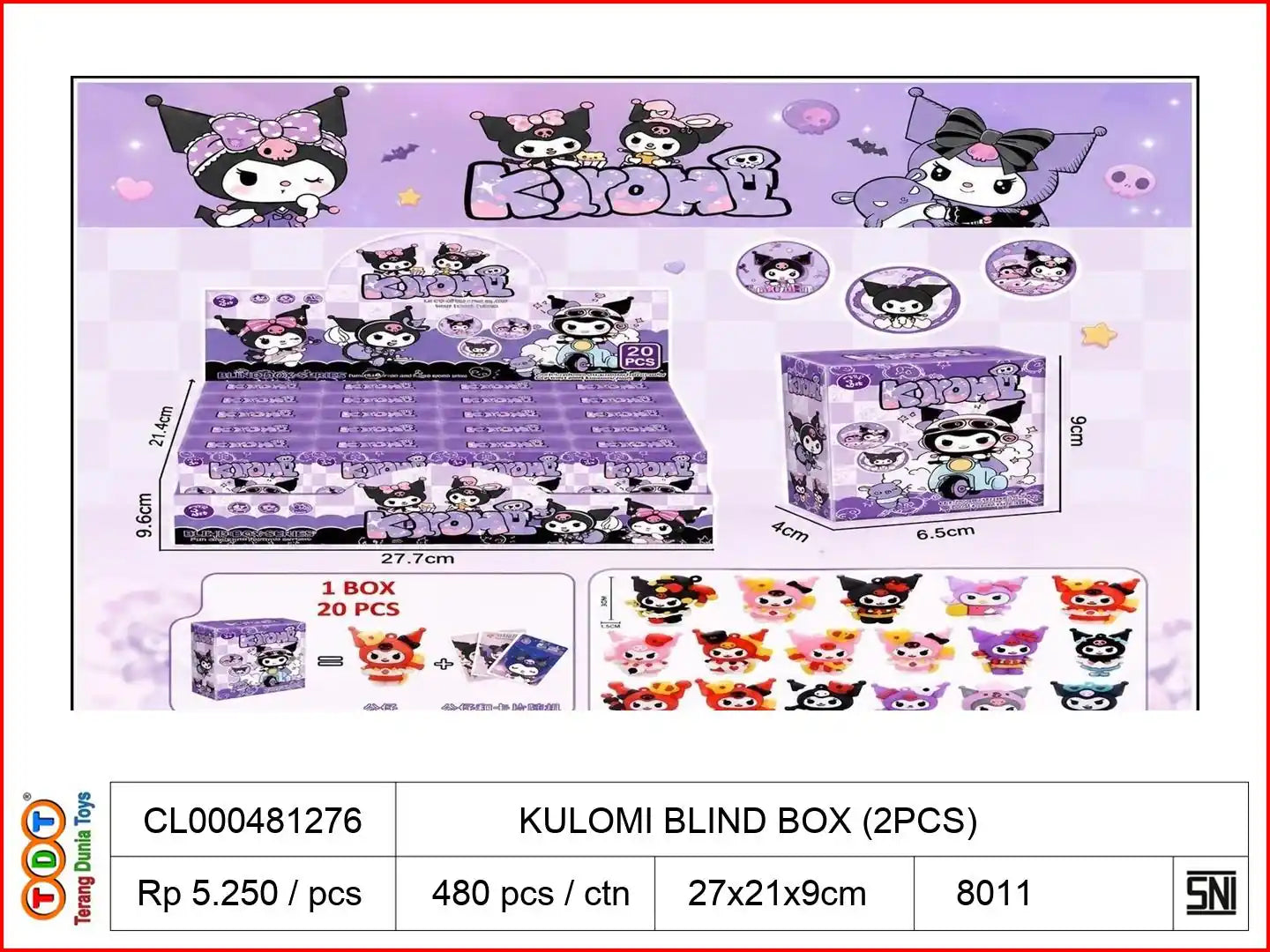 KULOMI BLIND BOX (2PCS)