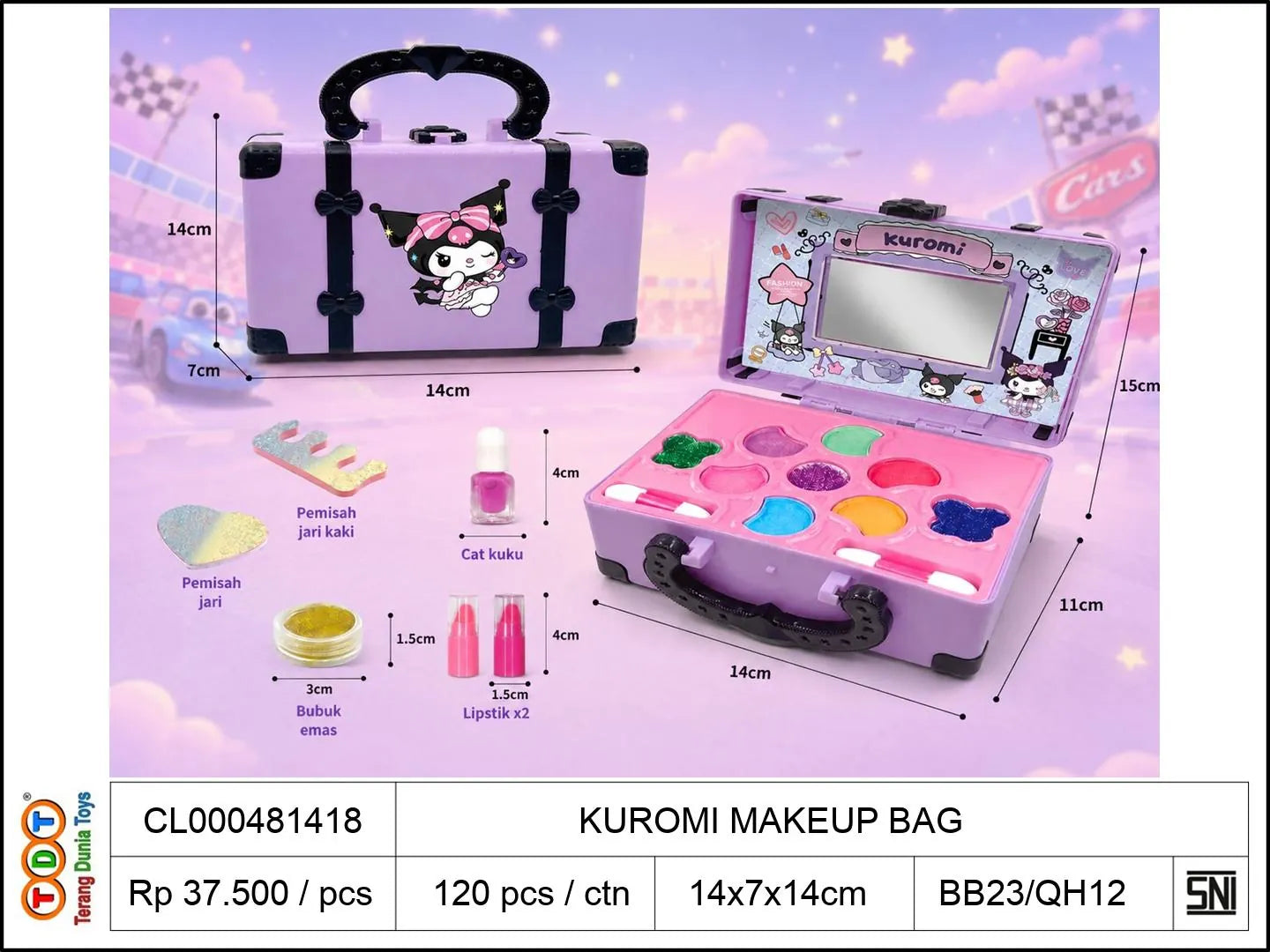 KUROMI MAKEUP BAG