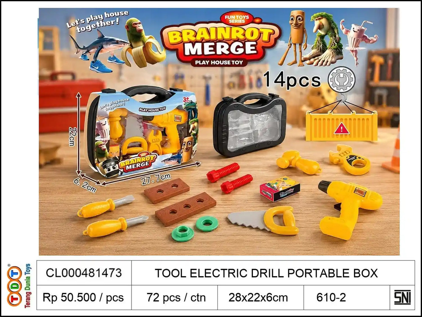 TOOL ELECTRIC DRILL PORTABLE BOX