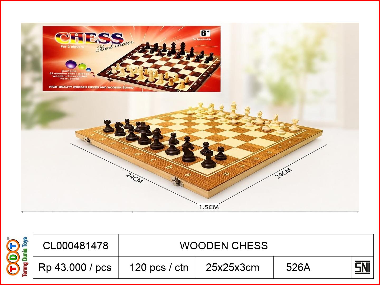 WOODEN CHESS