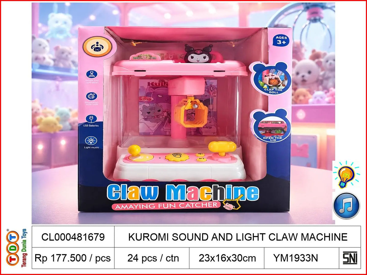 KUROMI SOUND AND LIGHT CLAW MACHINE