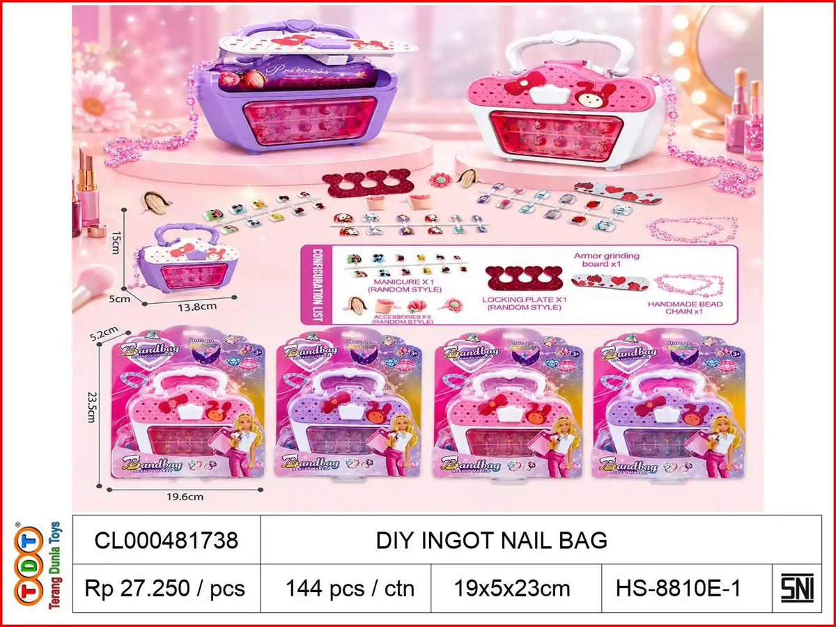 DIY INGOT NAIL BAG