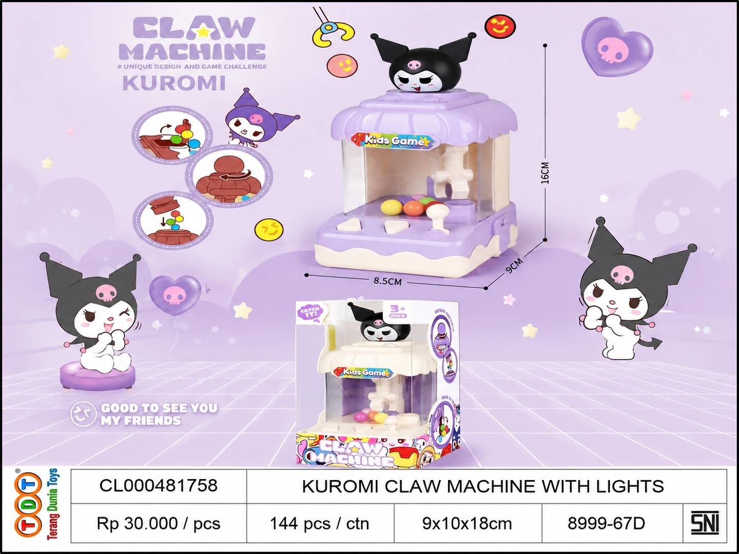 KUROMI CLAW MACHINE