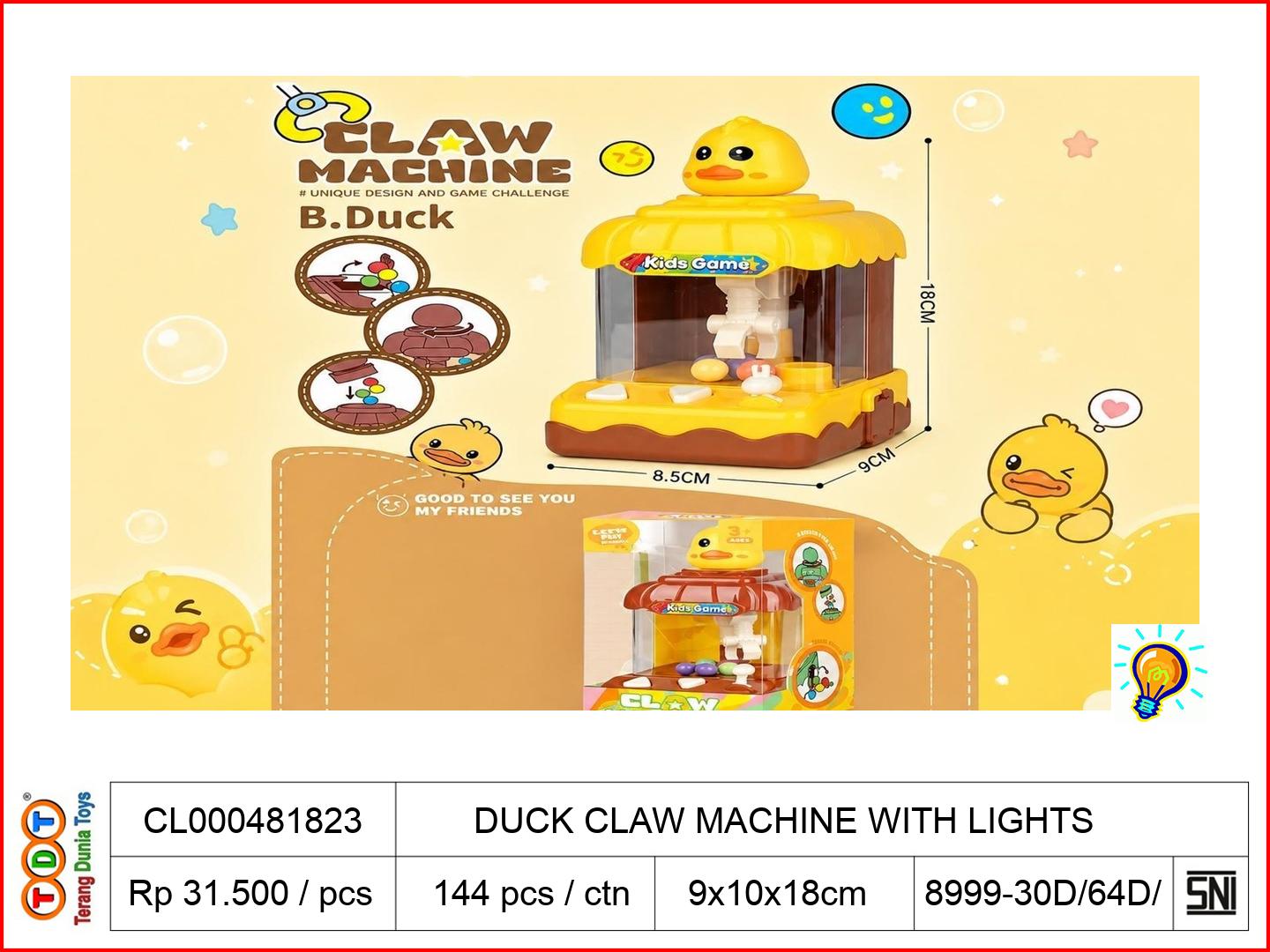 DUCK CLAW MACHINE WI