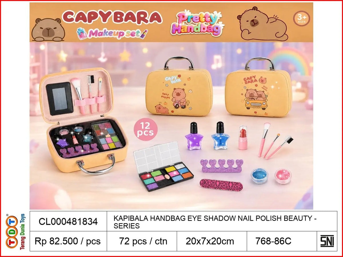 KAPIBALA HANDBAG EYE SHADOW NAIL POLISH BEAUTY SERIES