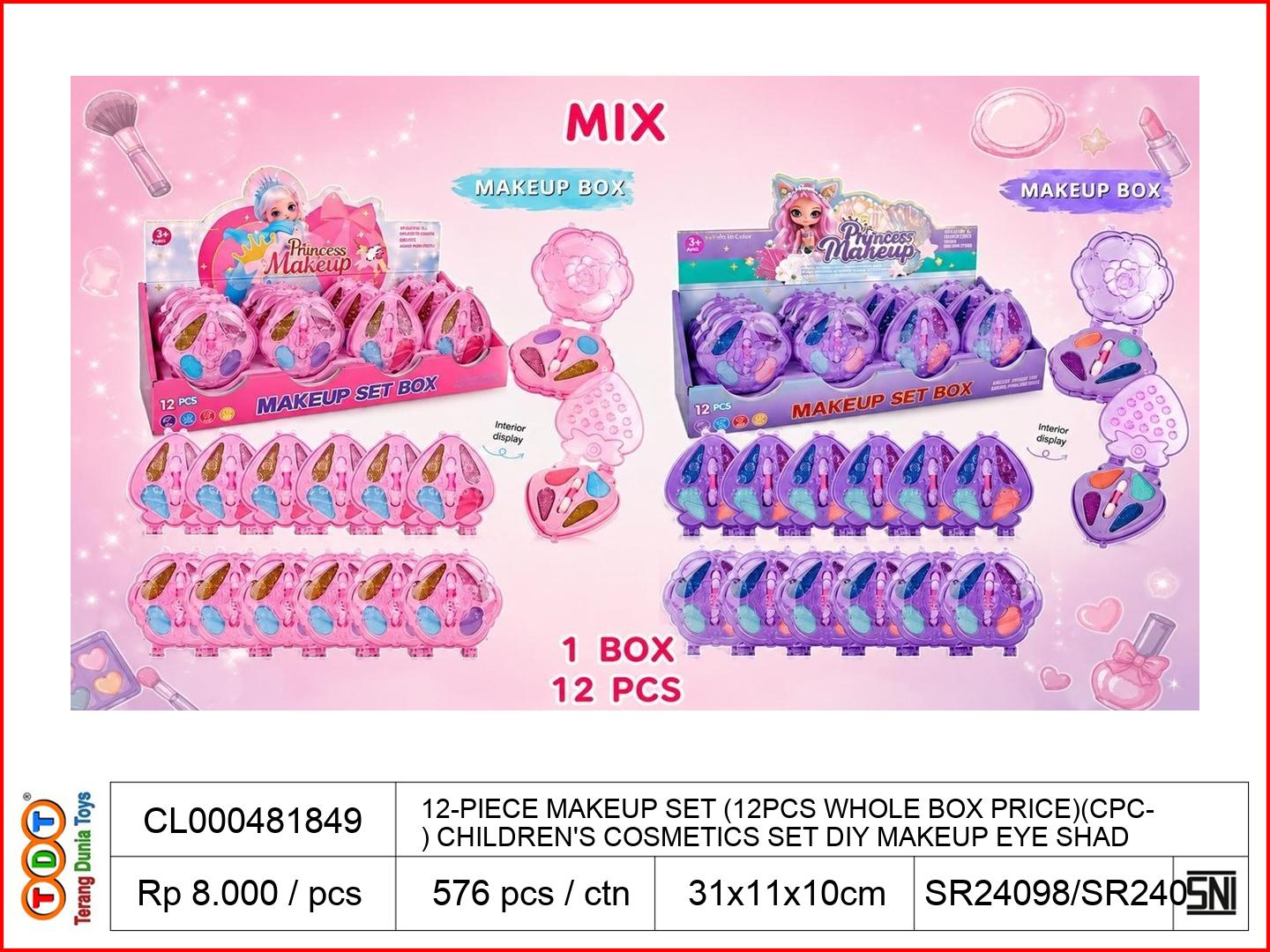 12-PIECE MAKEUP SET