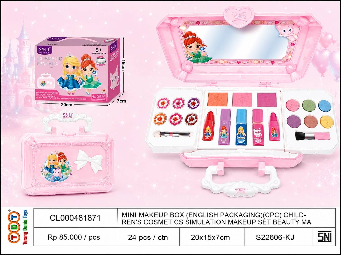 MINI MAKEUP BOX (ENG