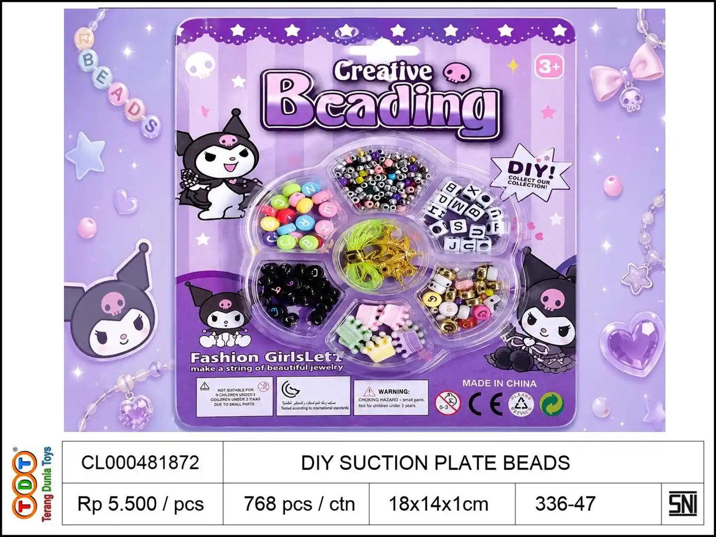 DIY SUCTION PLATE BEADS