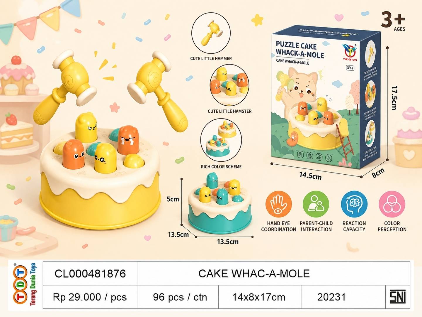 CAKE WHAC-A-MOLE