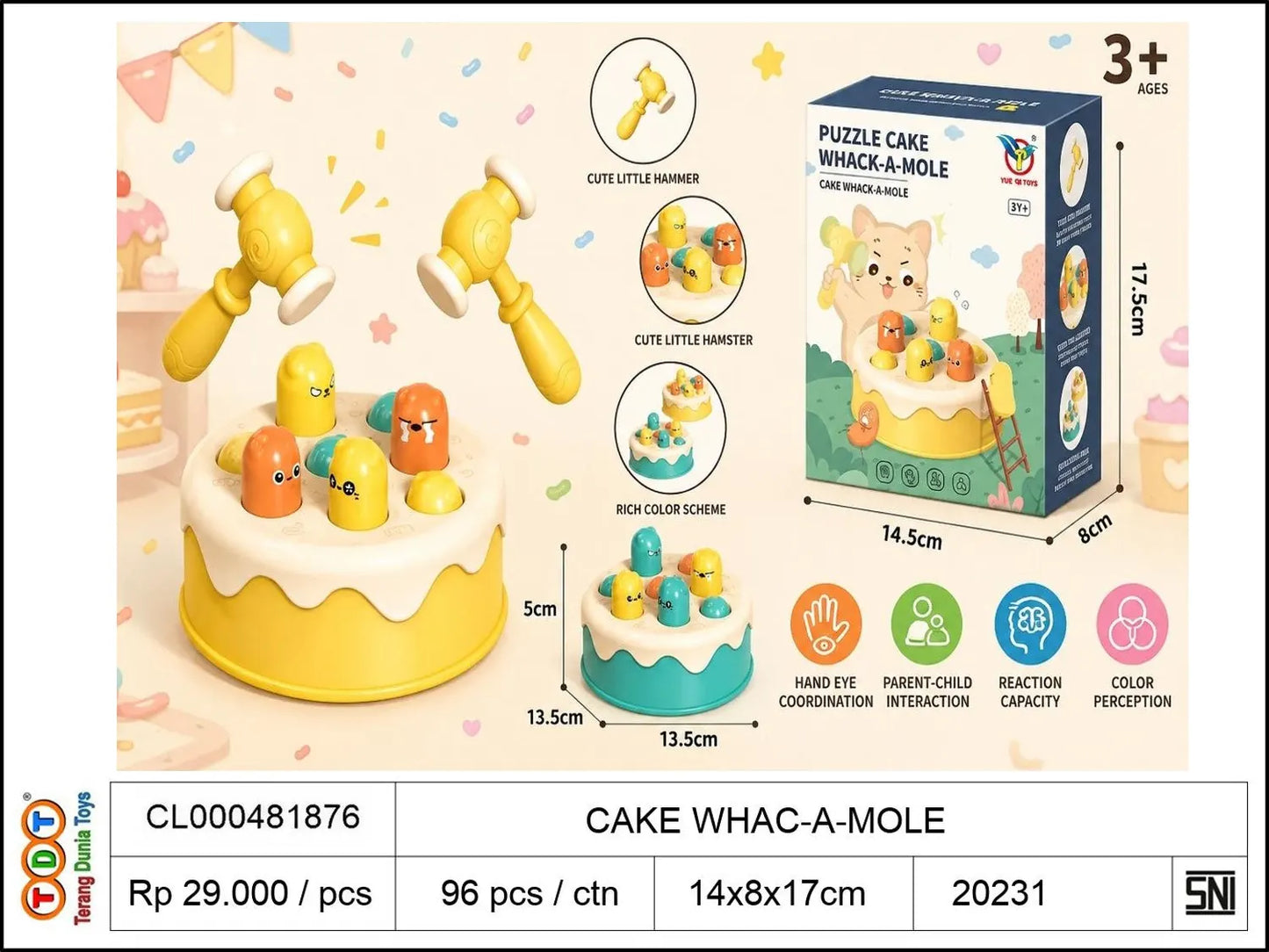 CAKE WHAC-A-MOLE