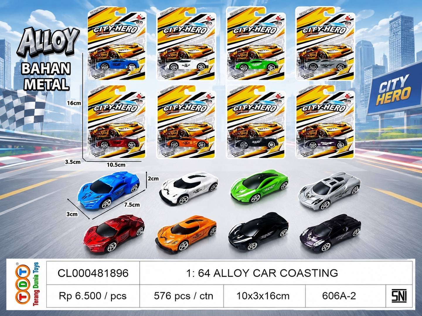 1: 64 ALLOY CAR COAS