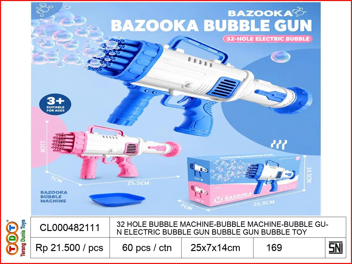 32 HOLE BUBBLE MACHINE-BUBBLE MACHINE-BUBBLE GUN ELECTRIC BUBBLE GUN BUBBLE GUN BUBBLE TOY