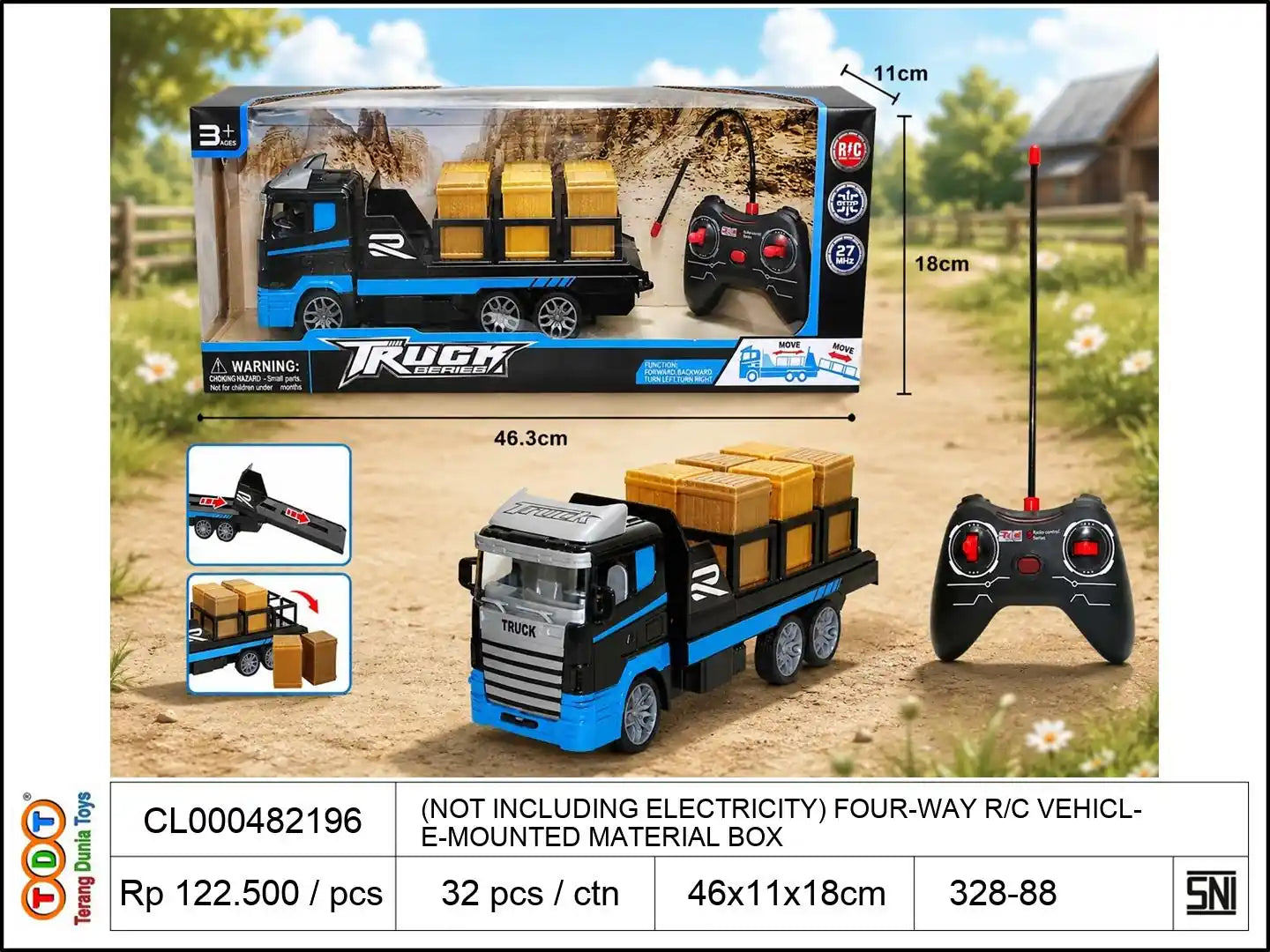 (NOT INCLUDING ELECTRICITY) FOUR-WAY REMOTE CONTROL VEHICLE-MOUNTED MATERIAL BOX