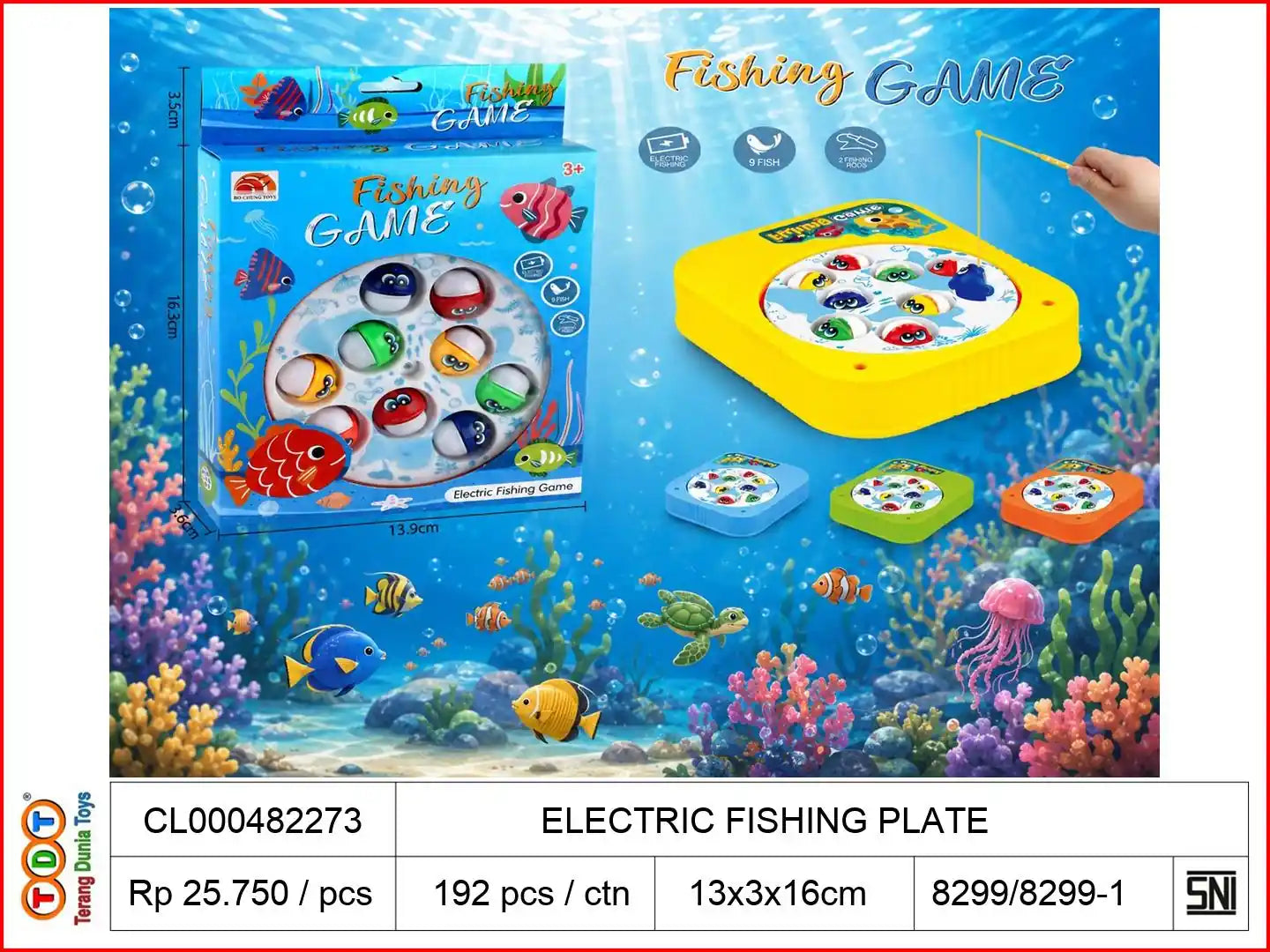 ELECTRIC FISHING PLATE