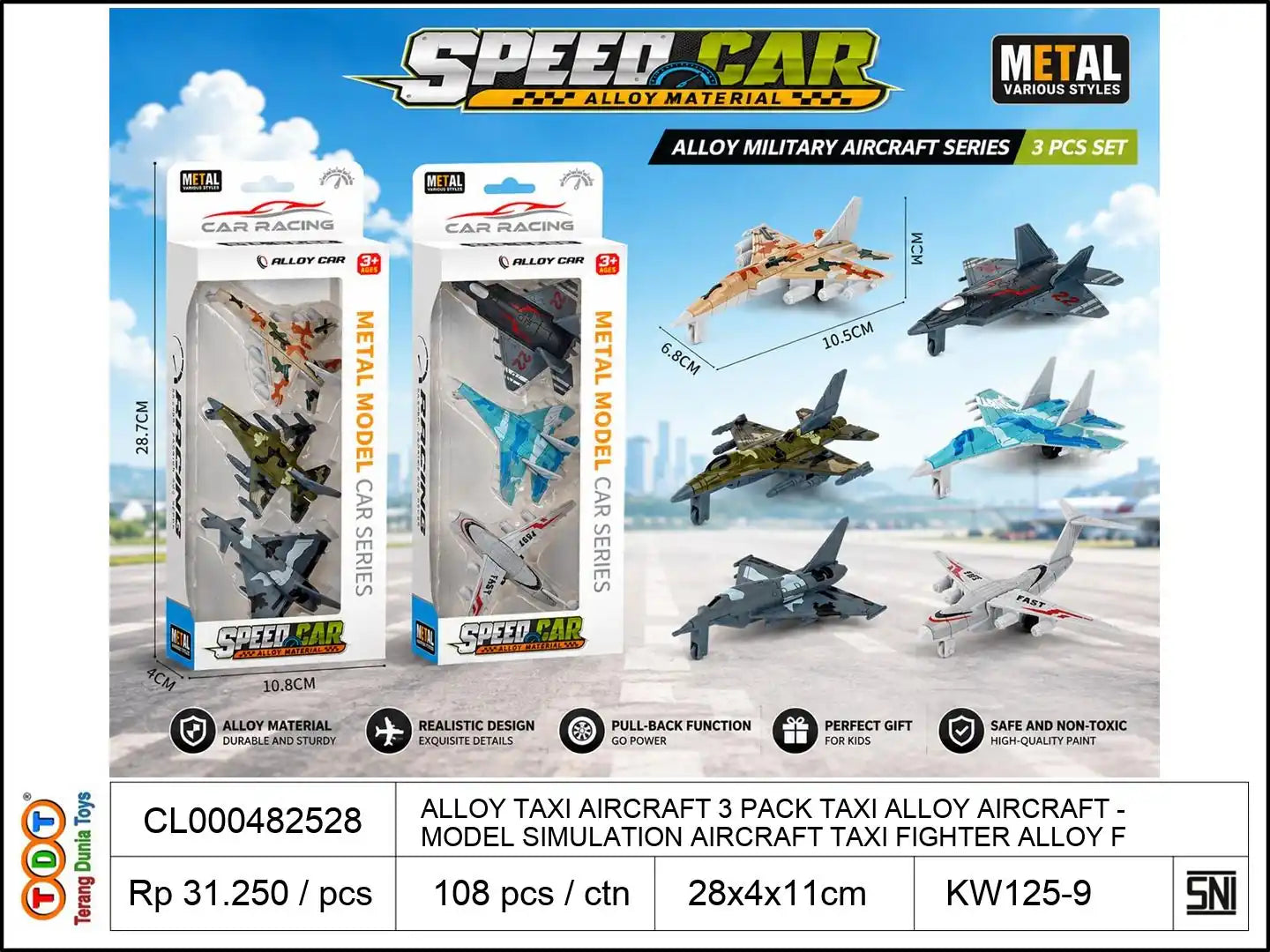 ALLOY TAXI AIRCRAFT 3 PACK TAXI ALLOY AIRCRAFT MODEL SIMULATION AIRCRAFT TAXI FIGHTER ALLOY FIGHTER AIRCRAFT SET