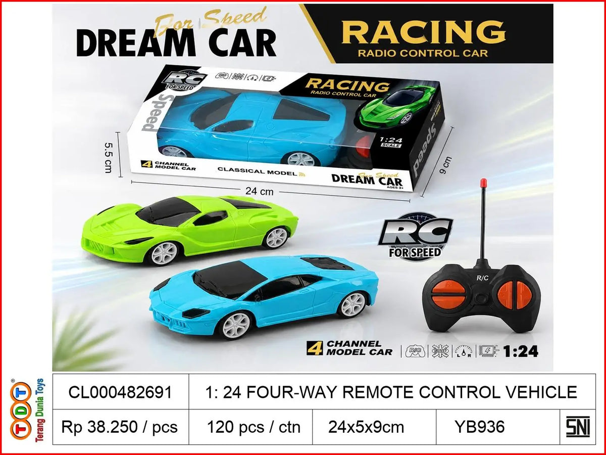 1: 24 FOUR-WAY REMOTE CONTROL VEHICLE