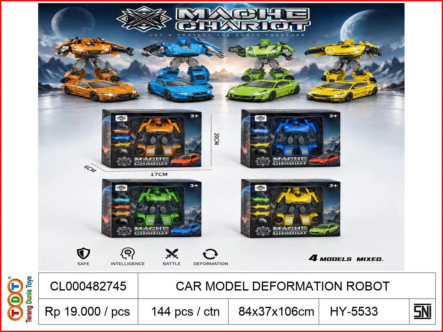 CAR MODEL DEFORMATION ROBOT