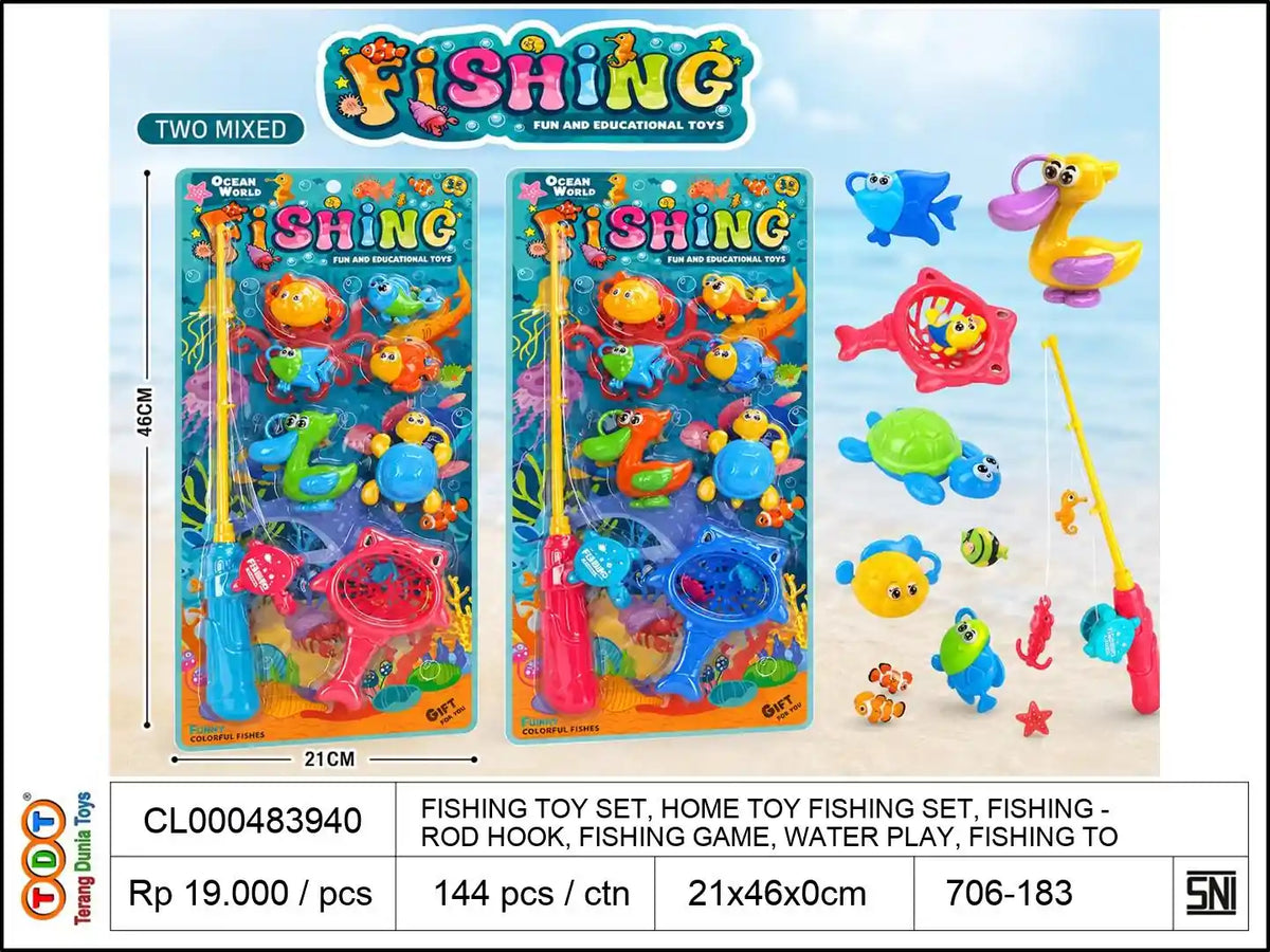 FISHING TOY SET, HOME TOY FISHING SET, FISHING ROD HOOK, FISHING GAME, WATER PLAY, FISHING TOY