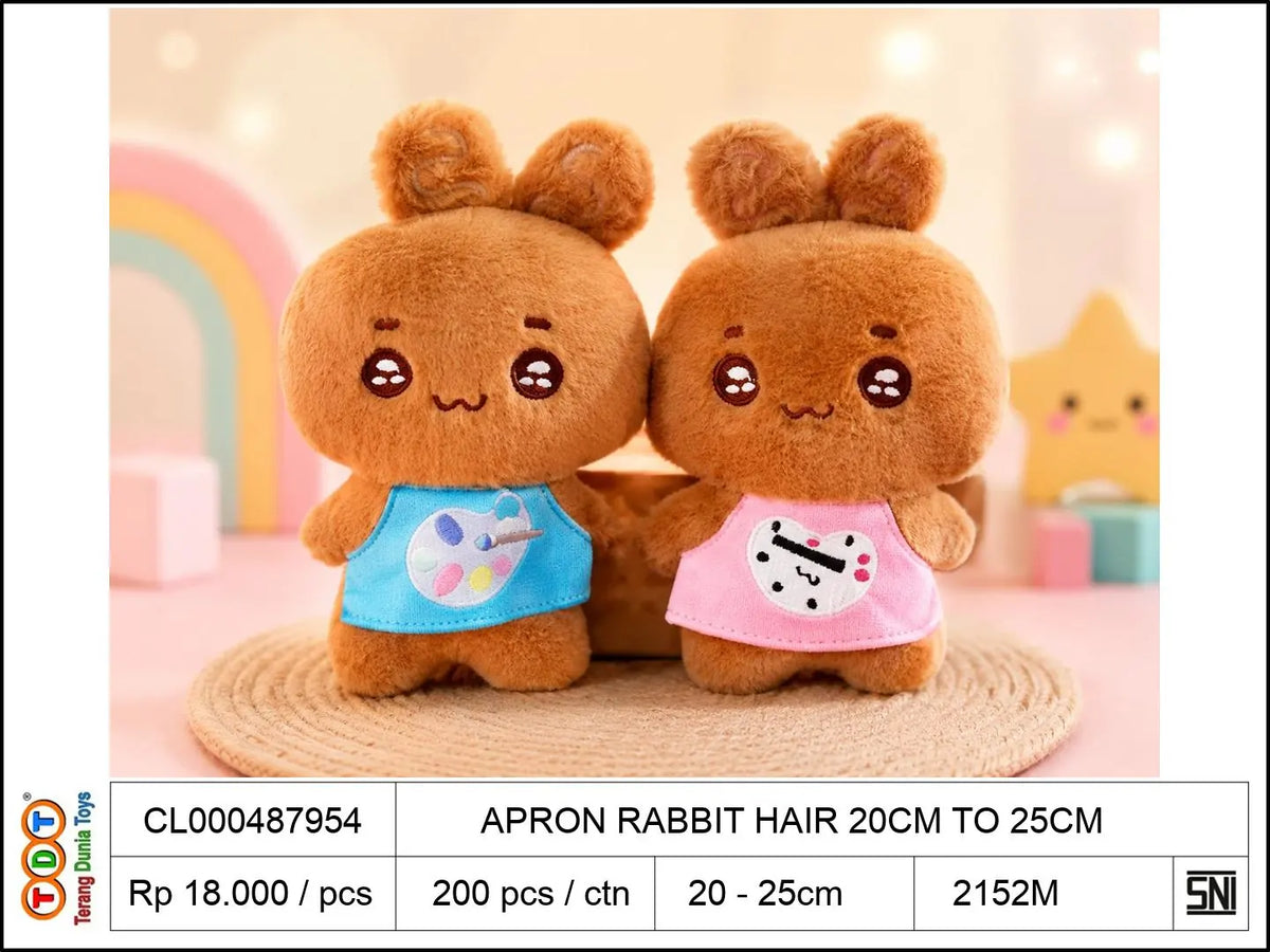 APRON RABBIT HAIR 20CM TO25CM
