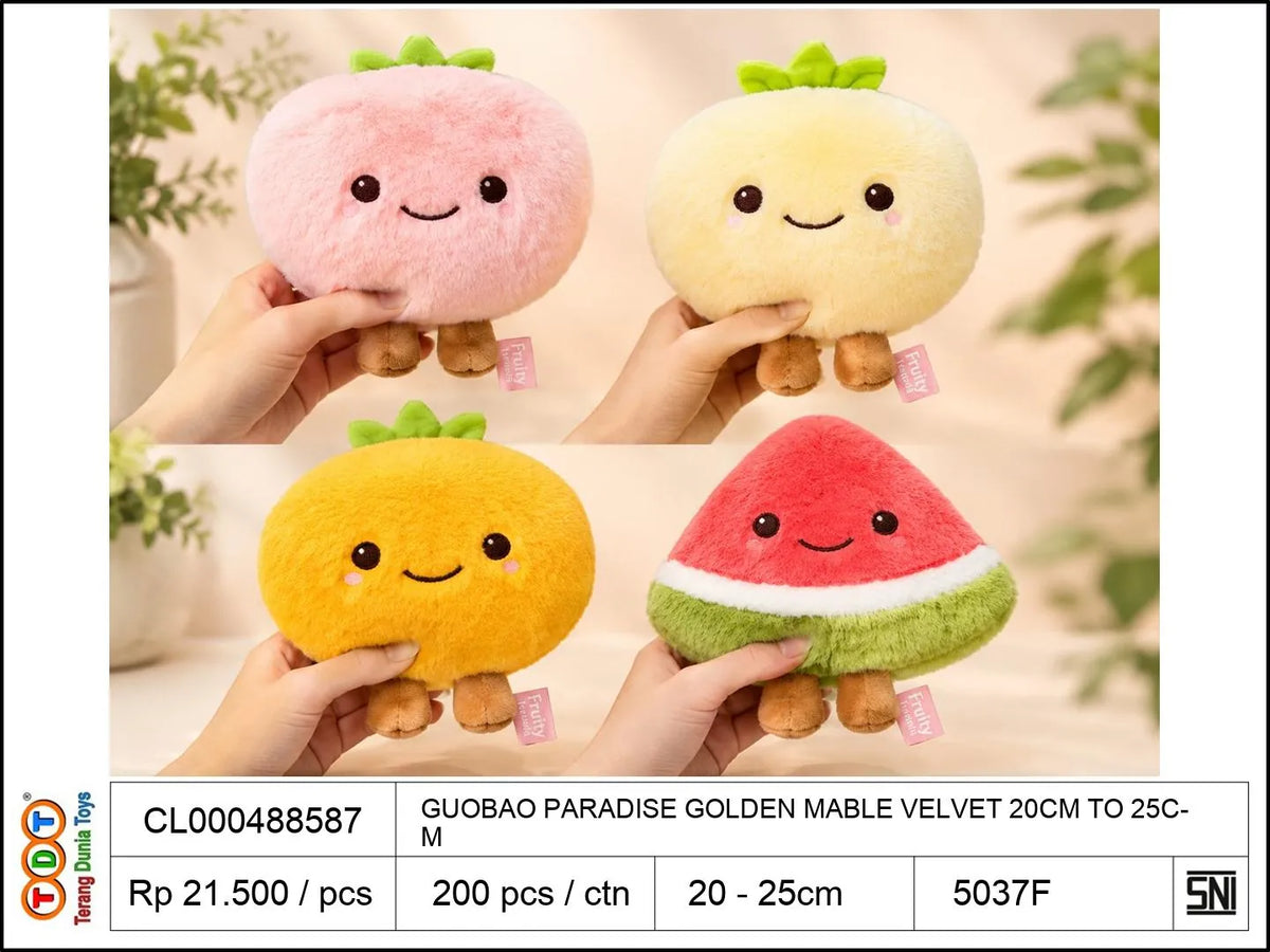 GUOBAO PARADISE GOLDEN MABLE VELVET 20CM TO25CM