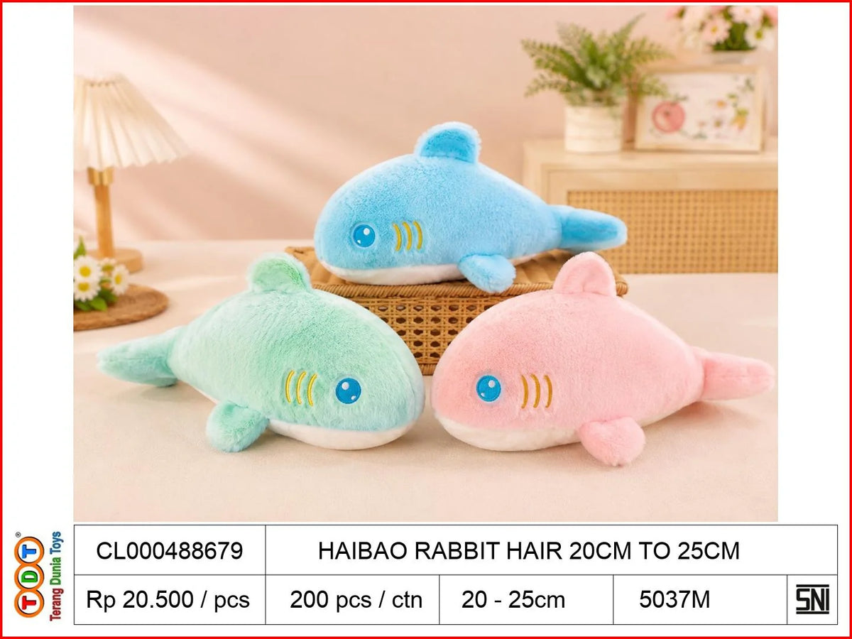HAIBAO RABBIT HAIR 20CM TO25CM