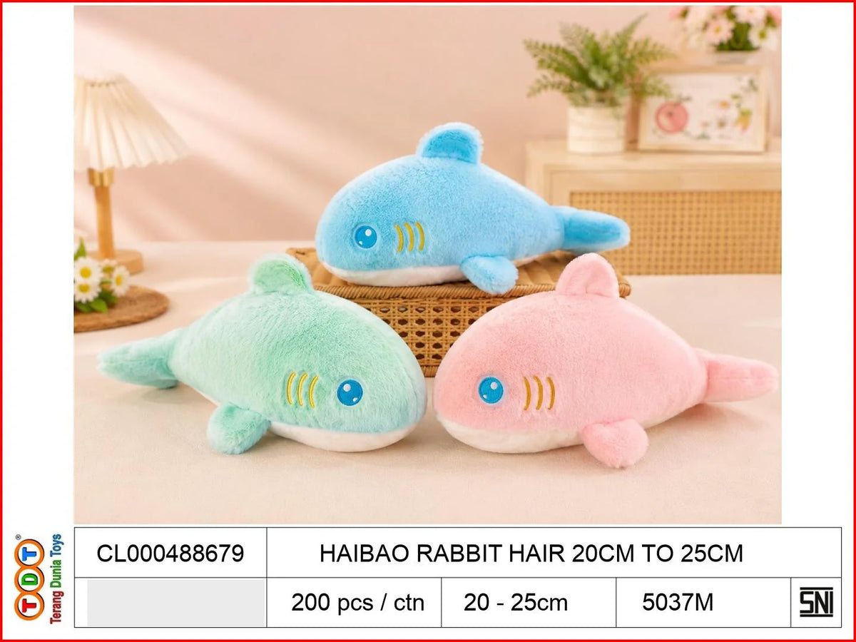 HAIBAO RABBIT HAIR 20CM TO25CM

TAGS : BONEKA DOLL PLUSH PLUSHIE BANTAL KARAKTER FIGUR
