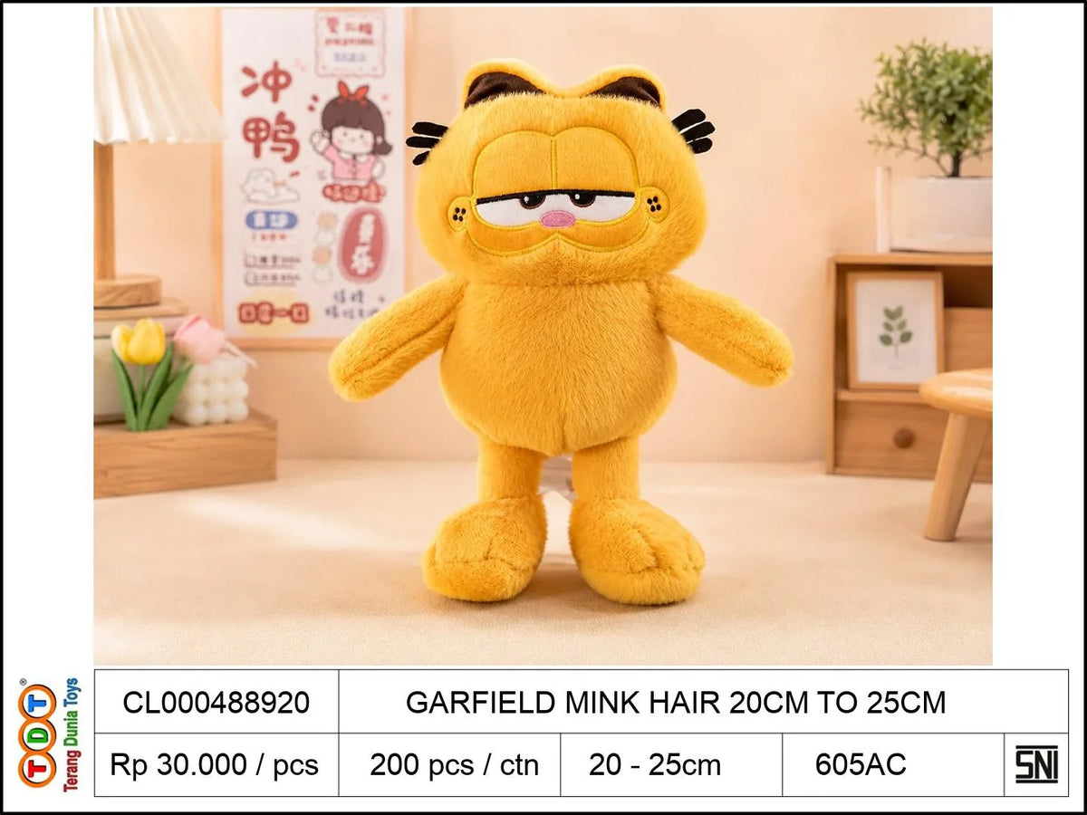 GARFIELD MINK HAIR 20CM TO25CM
