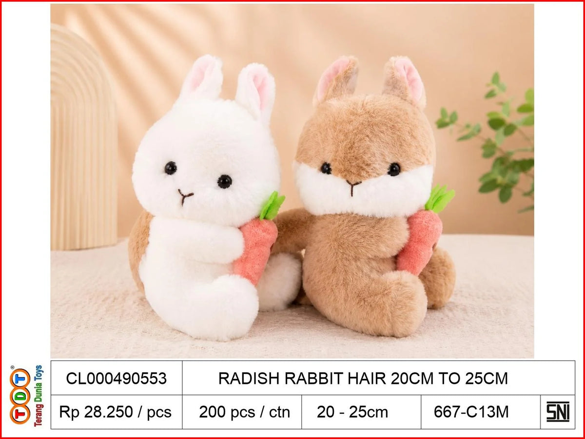RADISH RABBIT HAIR 20CM TO25CM