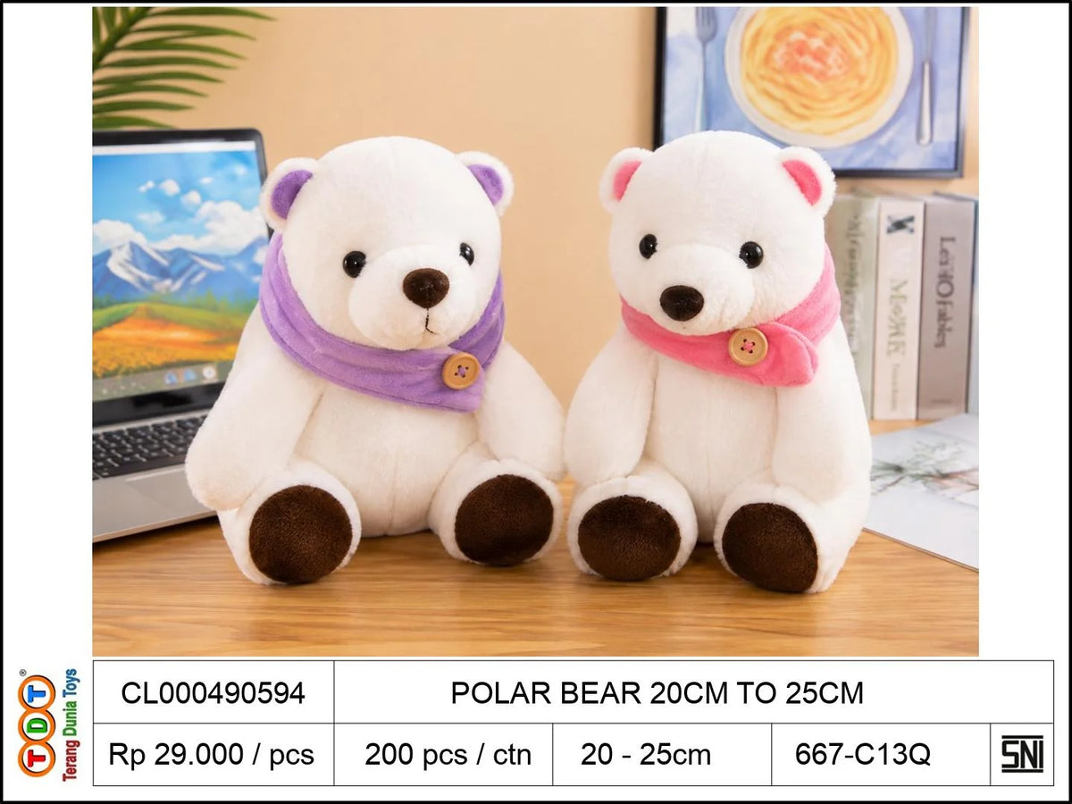 POLAR BEAR 20CM TO25CM